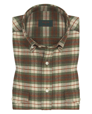 Camisa casual manga larga 2 bolsillos cuadros by M | 07710_0050_1