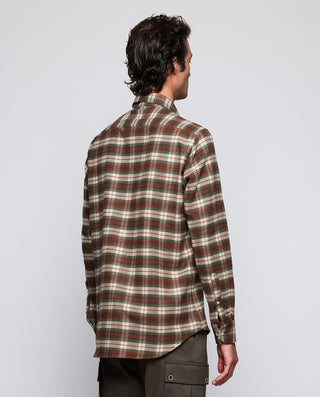 Camisa casual manga larga 2 bolsillos cuadros by M | 07710_0050_3