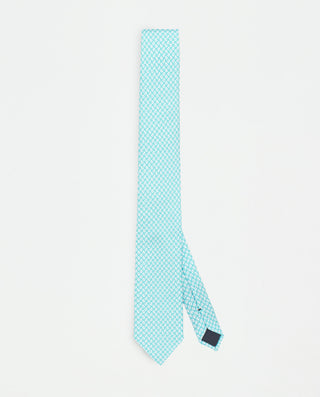 Corbata twill estampado de seda by MIRTO