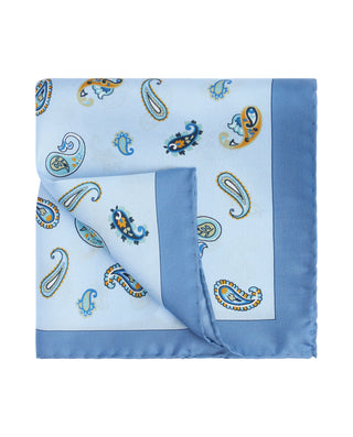 Pañuelo de bolsillo estampado de seda by MIRTO