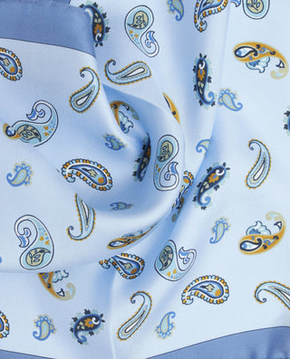 Pañuelo de bolsillo estampado de seda by MIRTO