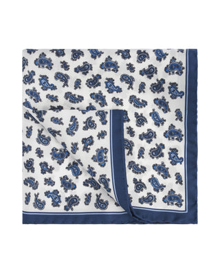 Pañuelo de bolsillo estampado de seda by MIRTO