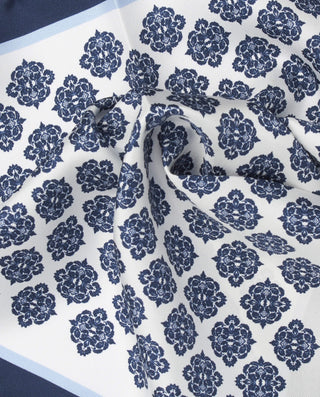 Pañuelo de bolsillo estampado de seda by MIRTO