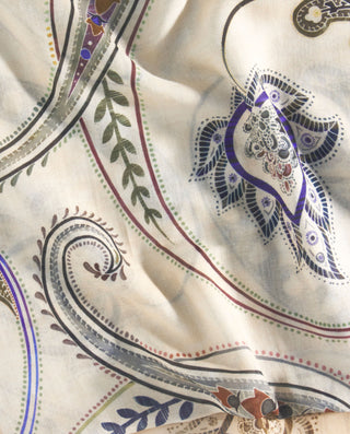 Foulard estampado de algodón by MIRTO