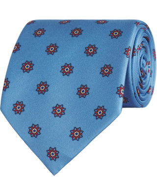 Corbata twill estampado seda natural by MIRTO | 81426_0002_1