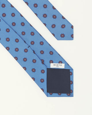 Corbata twill estampado seda natural by MIRTO | 81426_0002_2