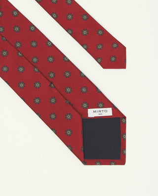 Corbata twill estampado seda natural by MIRTO | 81428_0002_2