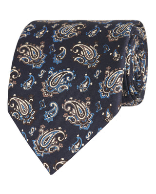 Corbata twill estampado seda natural by MIRTO | 81432_0003_1