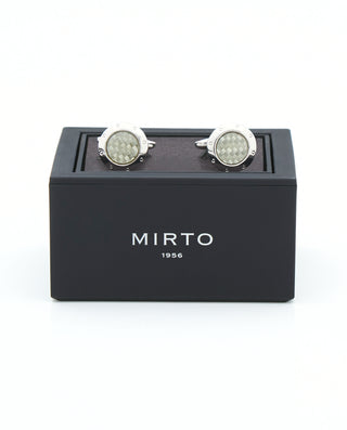 Gemelos circulares con el interior gris by MIRTO | 81483_0001_1