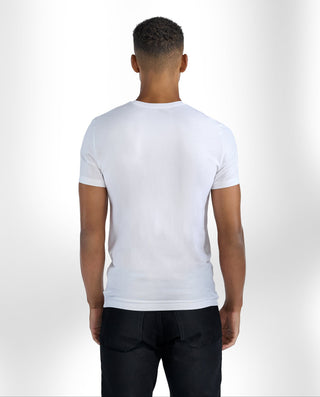 CAMISETA CUELLO CAJA TENCEL blanco by Bread&Boxers