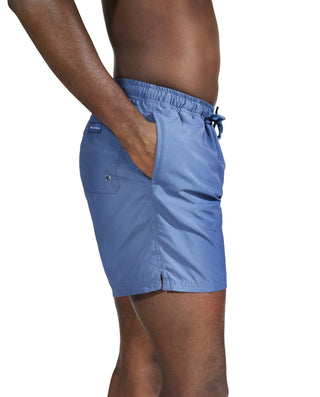 Bañador de hombre liso azul denim by Bread&Boxers