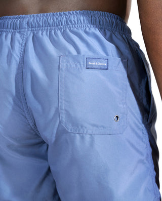 Bañador de hombre liso azul denim by Bread&Boxers