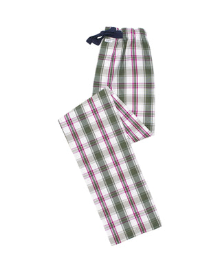 Pantalón largo de pijama caqui y morado by MIRTO