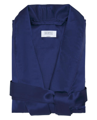 Bata de hombre lisa de seda natural by MIRTO