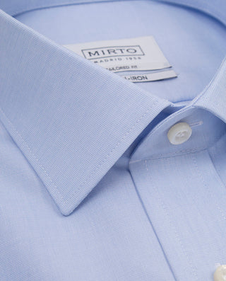 CAMISA FIL A FIL SEMI-ENTALLADA TRAVELSHIRT by MIR