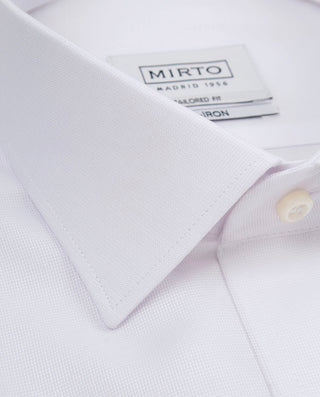 CAMISA FALSO LISO SEMI-ENTALLADA TRAVELSHIRT by MI