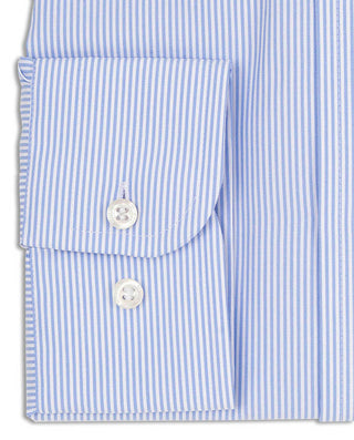 CAMISA RAYAS SEMI-ENTALLADA TRAVELSHIRT by MIRTO