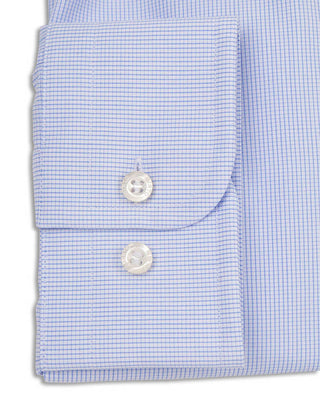 CAMISA CUADROS SEMI-ENTALLADA TRAVELSHIRT by MIRTO