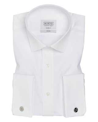 CAMISA LISA SEMI-ENTALLADA TRAVELSHIRT by MIRTO