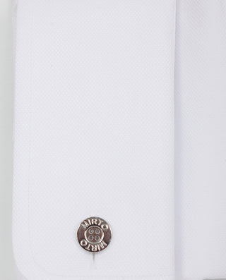 CAMISA VESTIR PUÑO DOBLE BLANCO by MIRTO