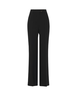 Pantalón de crepe negro by MIRTO