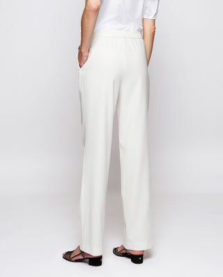 Pantalón fluido blanco by MIRTO