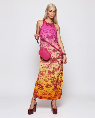 Vestido estampado degradé toile de jouy by MIRTO