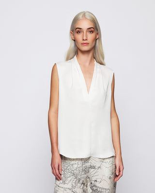 Top fluido blanco by MIRTO