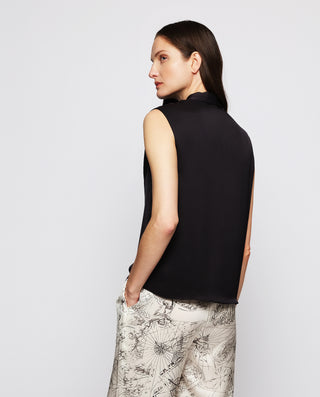 Top fluido negro by MIRTO