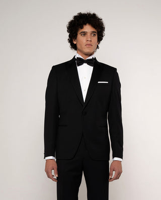 Camisa esmoquin con pecherín de piqué classic