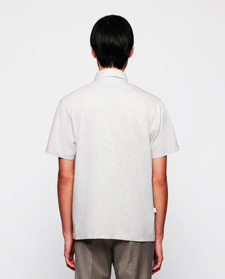 Camisa de punto algodón sin bolsillo by MIRTO