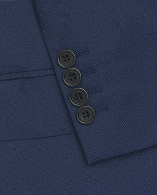 Traje lana pin point azulón by MIRTO