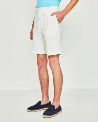 Bermuda seersucker blanca by MIRTO