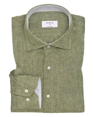 Camisa casual de lino by MIRTO
