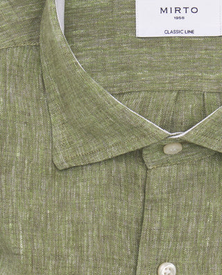 Camisa casual de lino by MIRTO