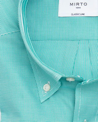 Camisa casual manga larga liso by MIRTO