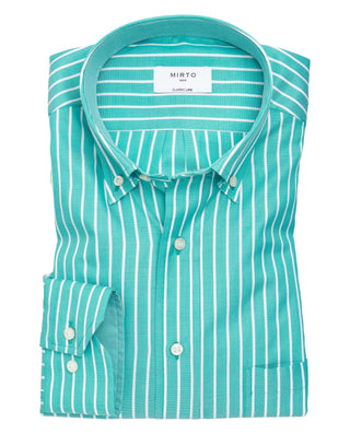 Camisa casual manga larga rayas by MIRTO