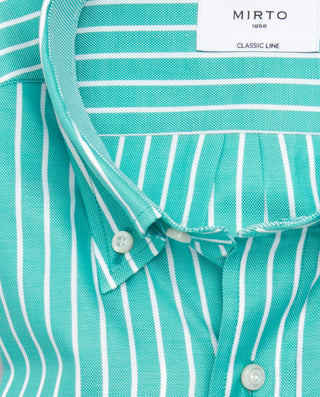 Camisa casual manga larga rayas by MIRTO