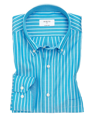 Camisa casual manga larga rayas by MIRTO