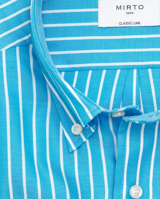 Camisa casual manga larga rayas by MIRTO