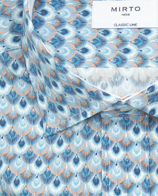 Camisa casual de algodón estampada motivos by MIRT