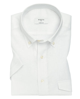 Camisa polera blanca by MIRTO