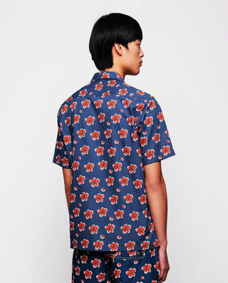 Camisa Hawaiana estampado floral manga corta by MI