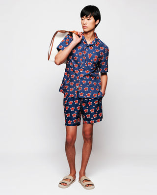 Camisa Hawaiana estampado floral manga corta by MI