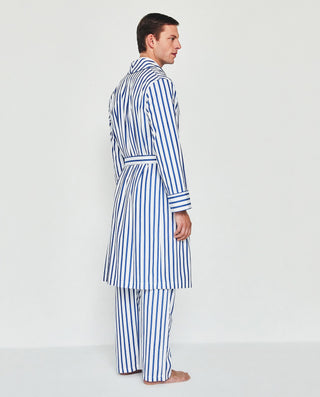 Bata cruzada rayas azul by MIRTO