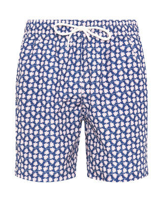 Bañador estampado peces azul y rosa by MIRTO