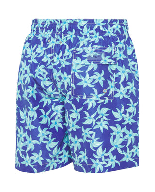 Bañador estampado  floral azul by MIRTO