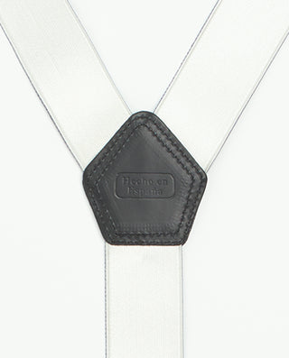 Clip & button navy braces