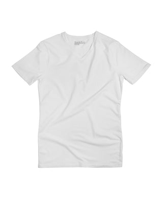 V-NECK WHITE by MIRTO