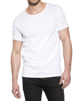 CREW-NECK RELAXED WHITE by MIRTO